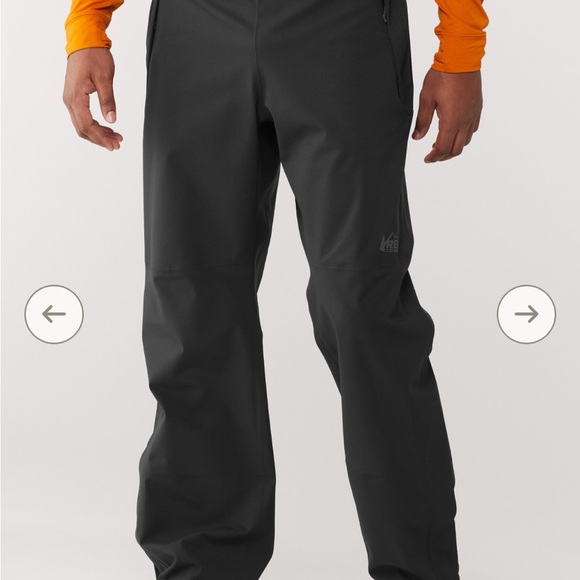 REI Co-op Black Rain Pants - Picture 1 of 10